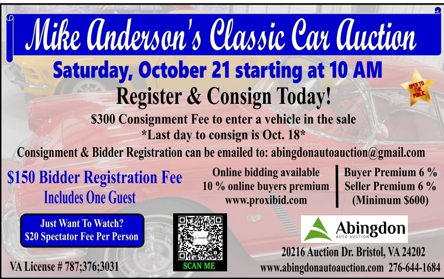 MIKE ANDERSON AUTO AUCTION