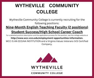 Wytheville Community College Recruitment
